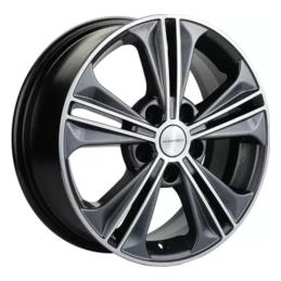 Khomen Wheels KHW1603 (Creta/Seltos) 6x16 PCD5x114.3 ET43 Dia67.1 Gray-FP