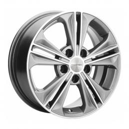 Khomen Wheels KHW1603 (Creta/Seltos) 6x16 PCD5x114.3 ET43 Dia67.1 G-Silver-FP