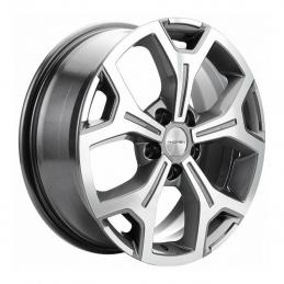 Khomen Wheels KHW1710 (Haval F7/F7x) 6.5x17 PCD5x114.3 ET40 Dia64.1 Gray FP