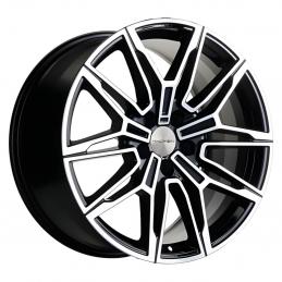 Khomen Wheels KHW1904 (Mercedes Rear) 9.5x19 PCD5x112 ET40 DIA 66.6  Black FP