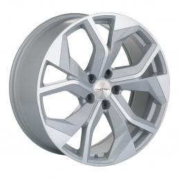 Khomen Wheels KHW2006 (Q8) 8.5x20 PCD5x112 ET20 Dia66.5 Brilliant Silver-FP