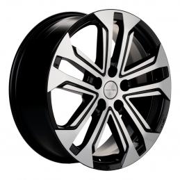 Khomen Wheels KHW1803 (Outlander) 7x18 PCD5x114.3 ET38 Dia67.1 Black-FP