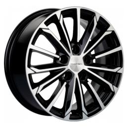 Khomen Wheels KHW1611 (Octavia/Golf/Jetta) 6.5x16 PCD5x112 ET50 Dia57.1 Black-FP