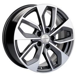 Khomen Wheels KHW1703 (Changan/Geely/Lexus/Toyota) 7x17 PCD5x114.3 ET45 Dia60.1 Gray-FP