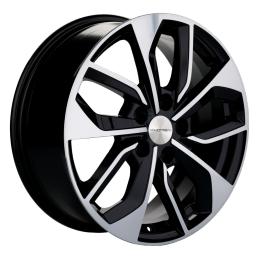 Khomen Wheels KHW1703 (Kodiaq/Tiguan) 7x17 PCD5x112 ET40 Dia57.1 Black-FP