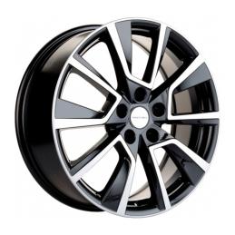 Khomen Wheels KHW1802 (Koleos) 7x18 PCD5x114.3 ET35 Dia66.1 Black-FP