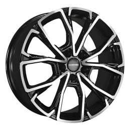 Khomen Wheels KHW1907 (Exeed VX/TXL) 7.5x19 PCD5x108 ET36 Dia65.1 Black-FP