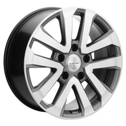 Khomen Wheels KHW2003 (LX570/LC100/LC200) 8.5x20 PCD5x150 ET58 Dia110.1 Gray-FP