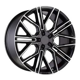 Khomen Wheels KHW2101 (Tesla) 9.5x21 PCD5x114.3 ET40 Dia64.1 Black-FP