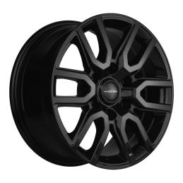 Khomen Wheels KHW1723 (JAC T6 Pickup) 8x17 PCD6x139.7 ET30 DIA 106.1  Black