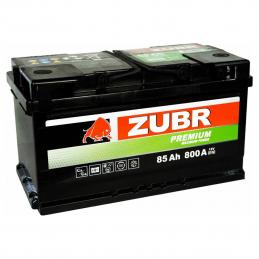 ZUBR  PREMIUM 6СТ  85Ah  800 En (обр)  ZP850 315х175х175