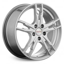 КиК Солар (КС875) 7x17 PCD4x100 ET41 DIA 60.1  Silver