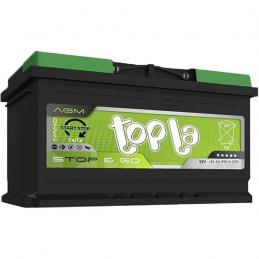 TOPLA  EcoDry AGM  105Ah  950 En (обр)  114105 393х175х190