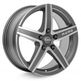 MOMO Hyperstar 7.5x17 PCD5x120 ET38 Dia74.1 Matt Antrac.-Polished