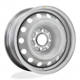 TREBL 64C18F Peugeot 6x15 PCD4x108 ET18 Dia65.1 Silver