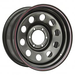 Off-Road Wheels Диск усиленный стальной черный 8x16 PCD6x139.7 ET10 DIA 110  Черный