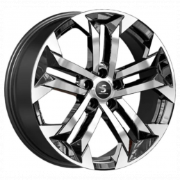 КиК КР015 (19_Geely Tugella) 7.5x19 PCD5x108 ET46 Dia63.35 Diamond quartz